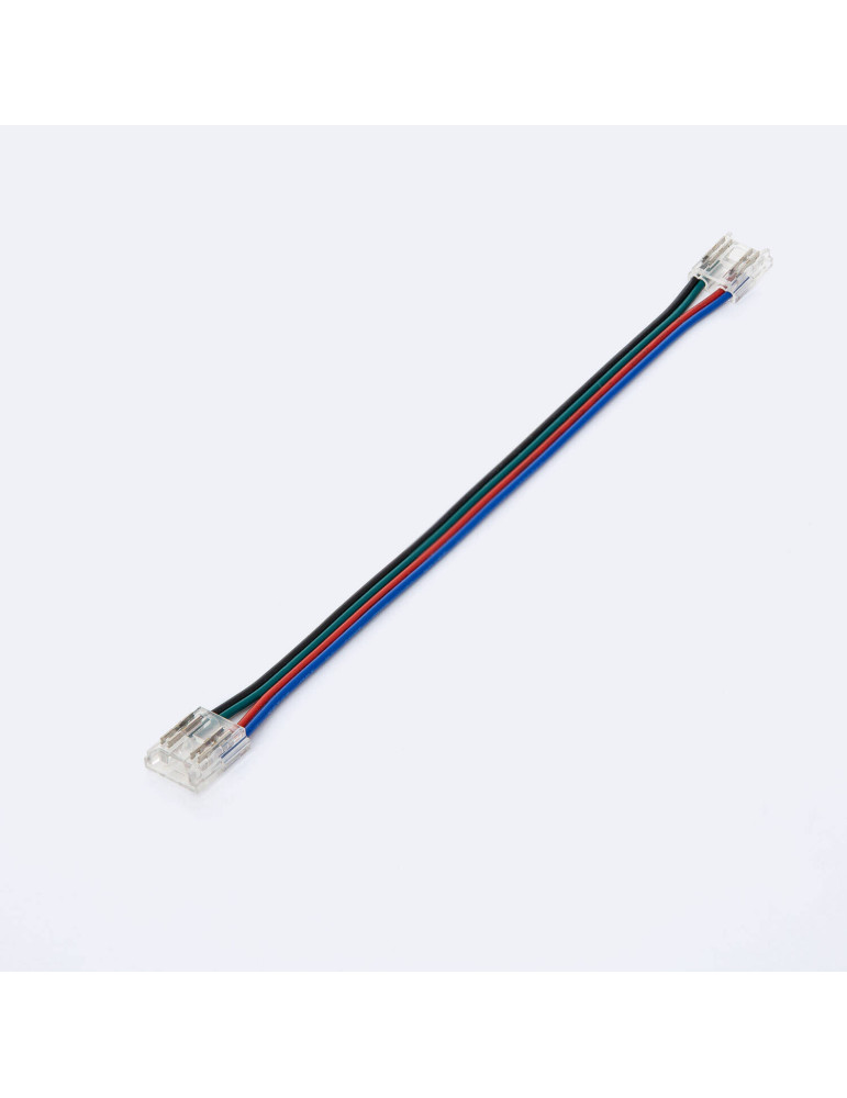 Connecteur Double avec Câble pour Ruban LED IC Digital SPI 24V DC COB Largeur 10mm