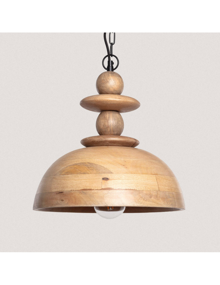 Suspension Bois Solstice ILUZZIA