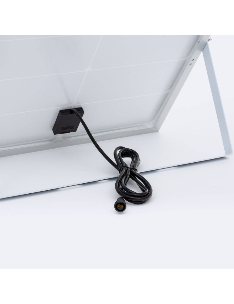 Projecteur Solaire Extérieur LED Nurda 30W 3200 lm IP65 avec Télécommande