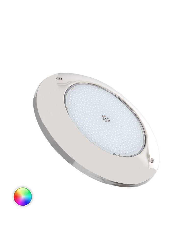 Spot LED Piscine en Saillie Inox RGB Submersible 12V AC IP68 35W