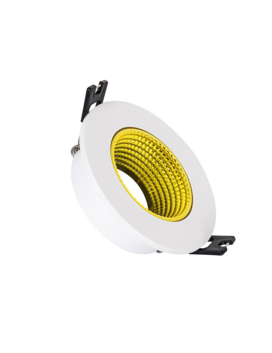 Collerette Downlight Ronde Orientable pour Ampoule LED GU10/GU5.3 Coupe Ø 80mm