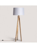 Lampadaire en bois Kumar ILUZZIA