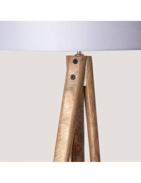 Lampadaire en bois Kumar ILUZZIA