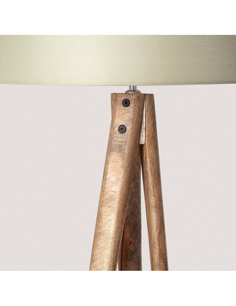 Lampadaire en bois Kumar ILUZZIA