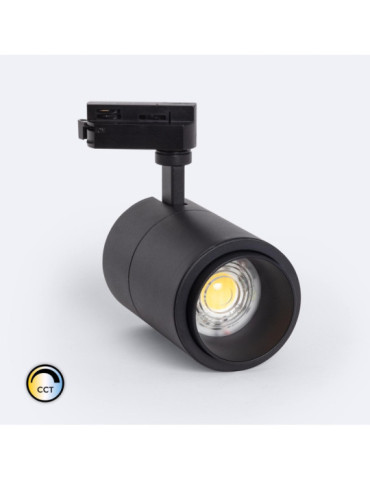 Spot LED sur Rail Monophasé 30W Dimmable CCT Pulyx Multi-angle 15-60º