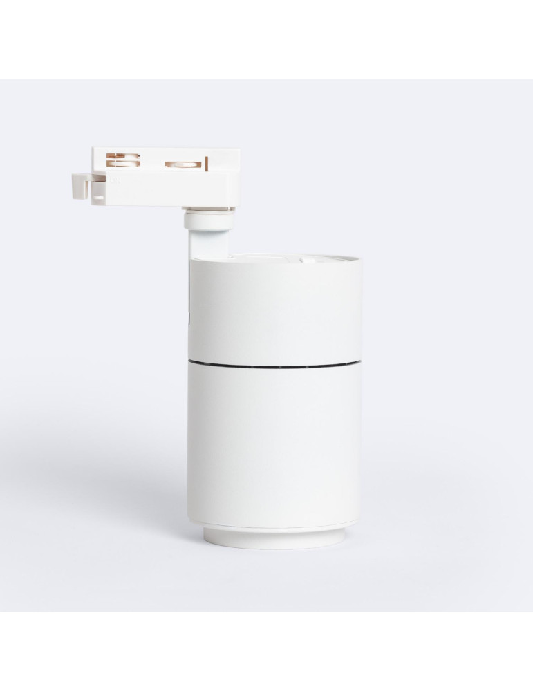 Spot LED sur Rail Monophasé 30W Dimmable CCT Pulyx Multi-angle 15-60º