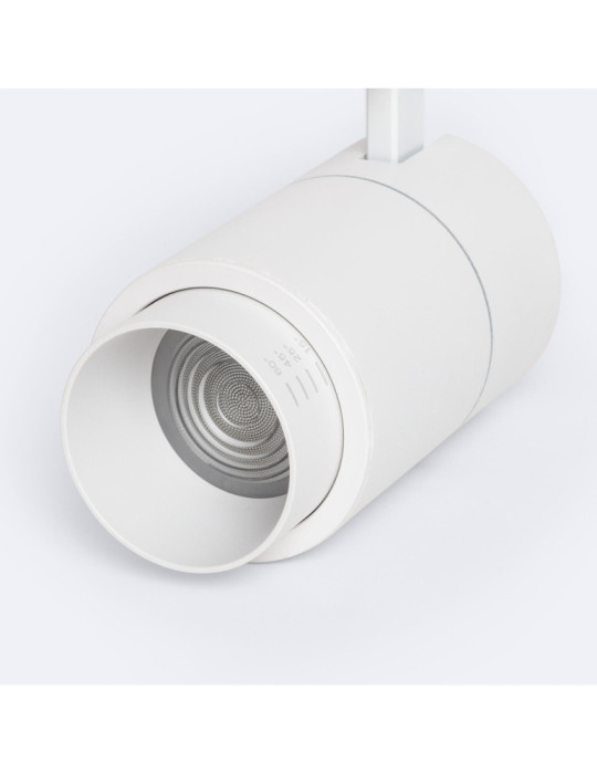 Spot LED sur Rail Monophasé 30W Dimmable CCT Pulyx Multi-angle 15-60º