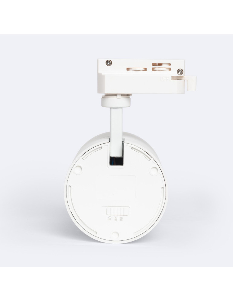 Spot LED sur Rail Monophasé 30W Dimmable CCT Pulyx Multi-angle 15-60º