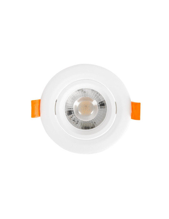 Spot Downlight LED 7W Rond SOLID Slim Coupe Ø 75 mm