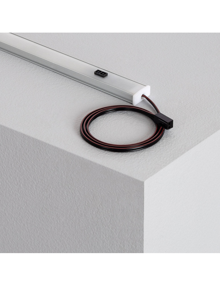 Profilé avec Ruban LED New Aretha 1000mm 12W avec Interrupteur sans Contact Profilé avec Ruban LED New Aretha 1000mm 12W avec Interrupteur sans Contact