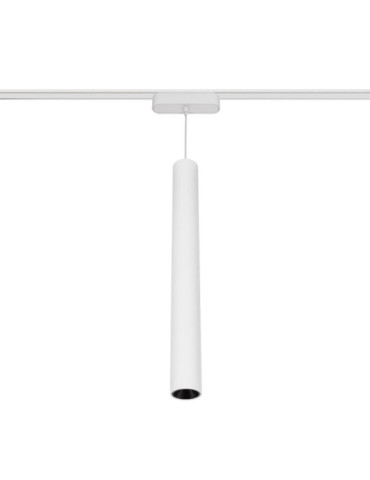 Spot LED Suspendu sur Rail Magnétique 25mm Extra-Plat 7W 48V Quartz Blanc