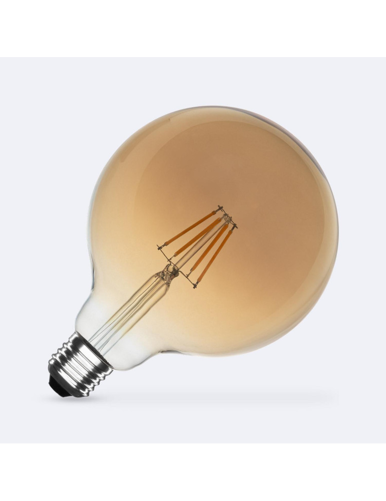 Ampoule LED Filament E27 6W 600 lm G125 Gold Ampoule LED Filament E27 6W 600 lm G125 Gold