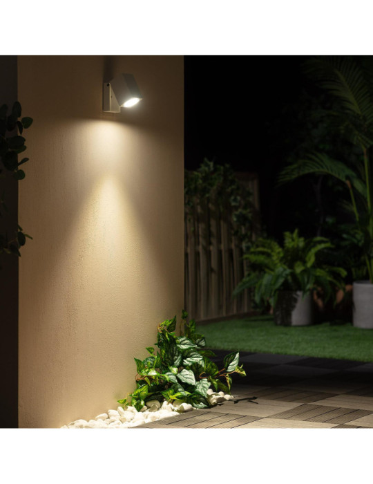 Applique Murale Extérieure Aluminium Carrée Onuba