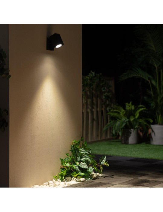 Applique Murale Extérieure Aluminium Carrée Onuba