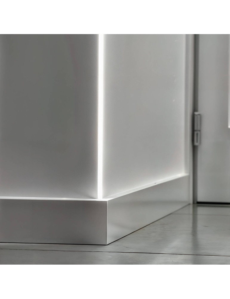 Profilé Aluminium Intégration pour Angle Extérieur pour Ruban LED jusqu'à 8mm