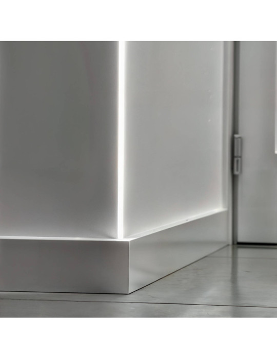 Profilé Aluminium Intégration pour Angle Extérieur pour Ruban LED jusqu'à 8mm