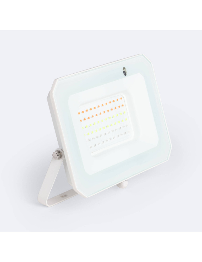 Projecteur LED 50W IP65 RGBW avec Télécommande IR