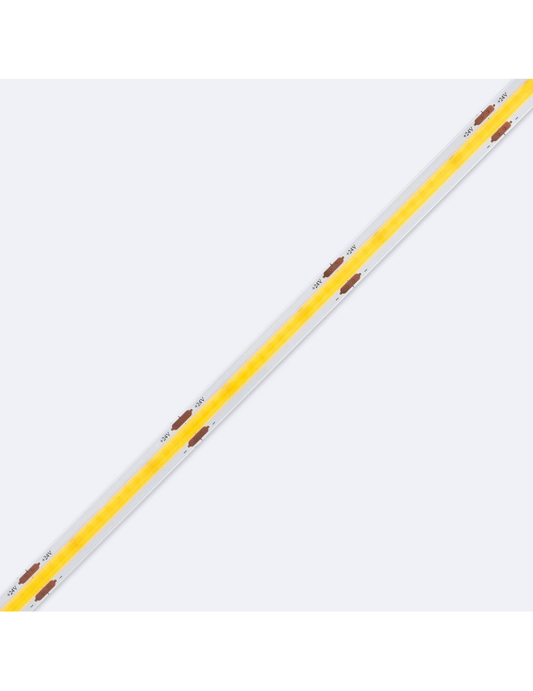 Ruban LED COB 24V DC 320 LED/m 5m IP20 CRI90 Largeur 8mm Coupe 5 cm