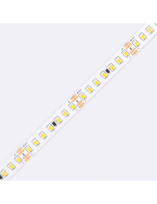 Ruban LED 48V DC SMD2835 140LED/m IP20 30m Ancho 10mm Coupe tous les 5cm Longue distance