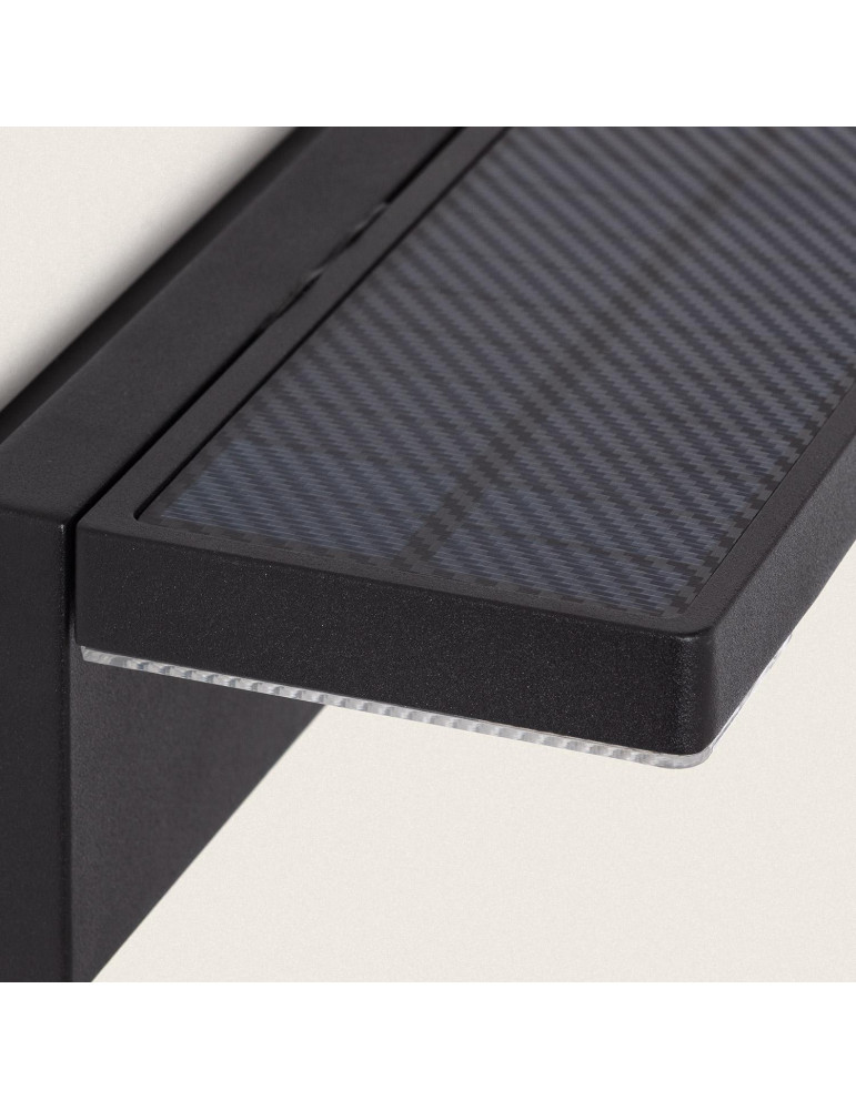 Applique Murale Extérieure Solaire LED Aluminium Bran