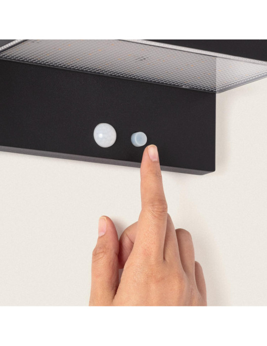 Applique Murale Extérieure Solaire LED Aluminium Bran