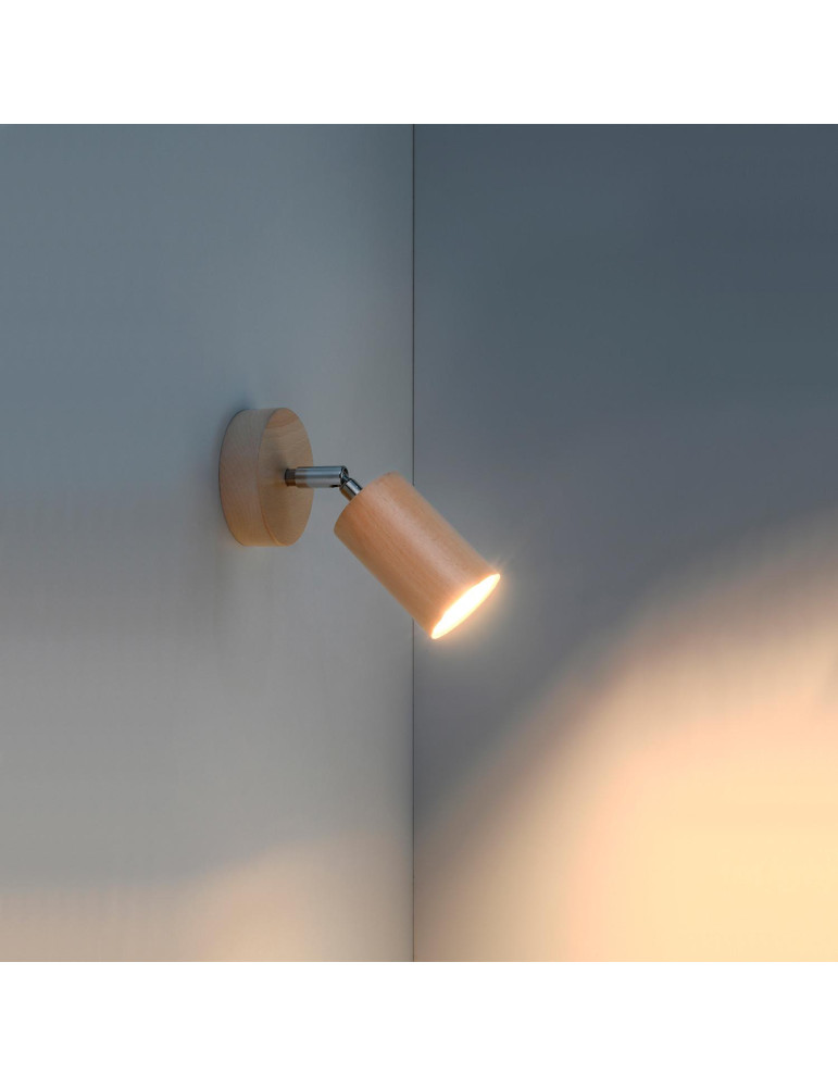 Applique Murale Bois Berg SOLLUX