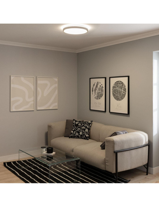 Plafonnier LED Rond 19W CCT Sélectionnable Faina Ø400 mm