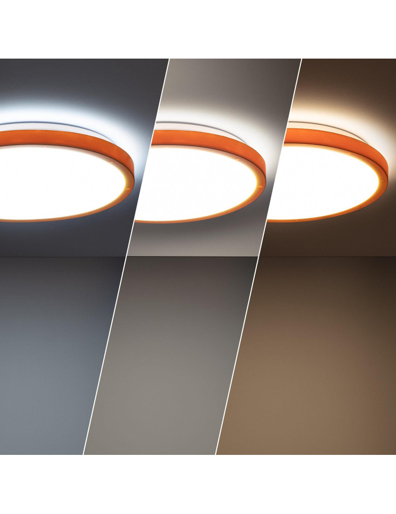 Plafonnier LED Rond 19W CCT Sélectionnable Faina Ø400 mm