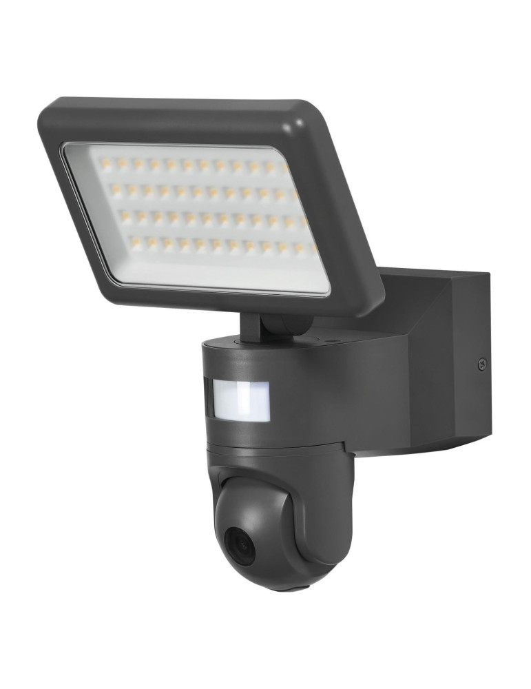 Projecteur LED PIR 23W 87lm/W avec Caméra et Détecteur Smart+ Wifi IP44 LEDVANCE 4058075564626 Projecteur LED PIR 23W 87lm/W avec Caméra et Détecteur Smart+ Wifi IP44 LEDVANCE 4058075564626