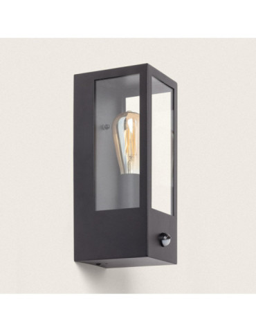 Applique Murale Extérieure Acier Inoxydable et Verre avec Détecteur de Mouvement Gakom