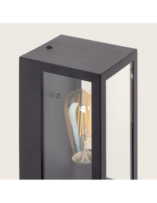 Applique Murale Extérieure Acier Inoxydable et Verre avec Détecteur de Mouvement Gakom