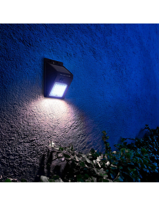 Applique Murale LED Extérieure Solaire IP65 Allumage Crépusculaire