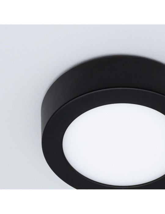 Plafonnier LED 6W Rond Aluminium Slim  Ø110 mm CCT Sélectionnable Galán SwitchDimm