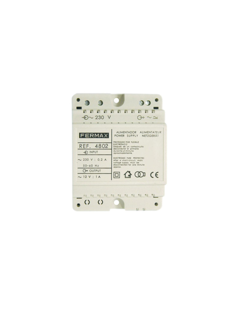 Kit Interphone Automatique 1 Sonnette FERMAX CITYMAX  4+N 1/L 6201