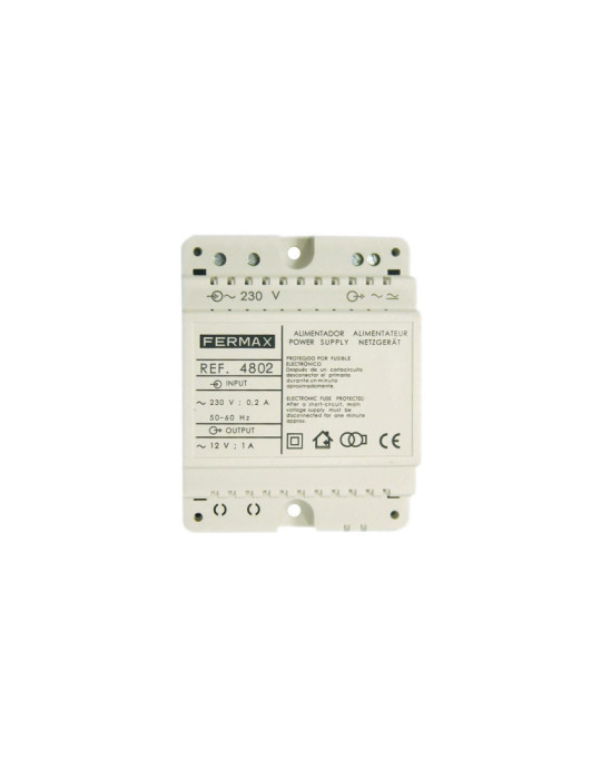 Kit Interphone Automatique 1 Sonnette FERMAX CITYMAX  4+N 1/L 6201