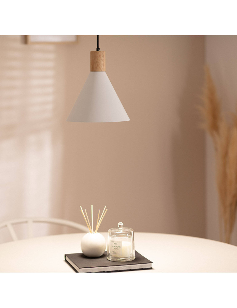 Suspension Métal et Bois Arbat