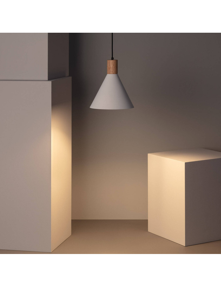 Suspension Métal et Bois Arbat