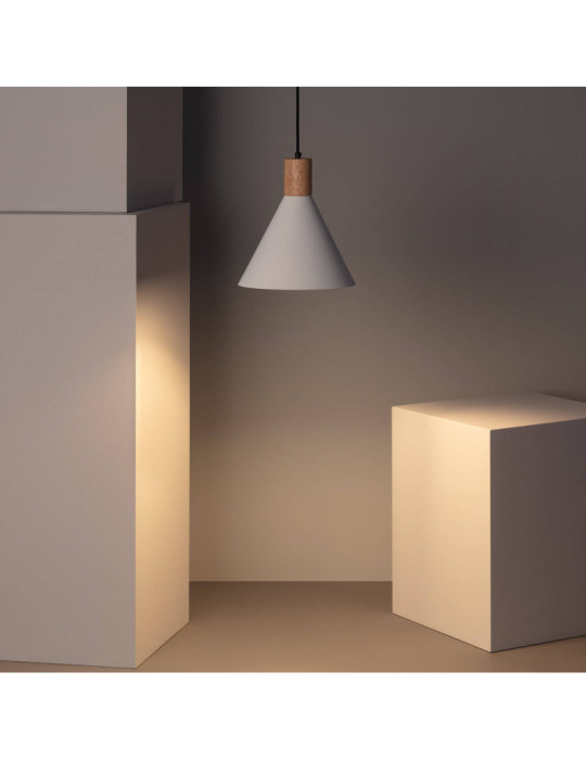 Suspension Métal et Bois Arbat