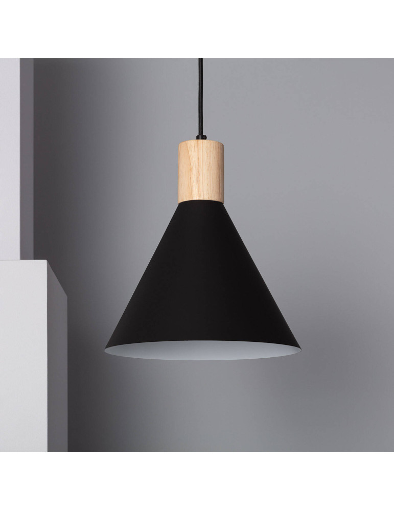 Suspension Métal et Bois Arbat