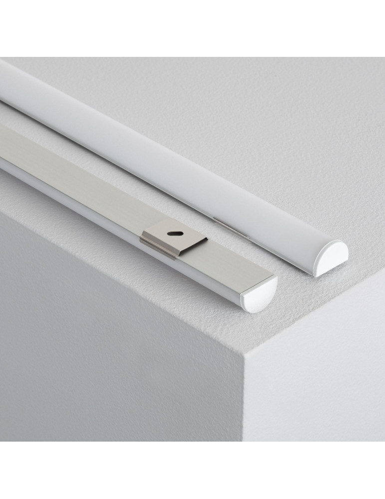 Profilé Aluminium Flexible 1m pour Rubans LED jusqu'à 12mm