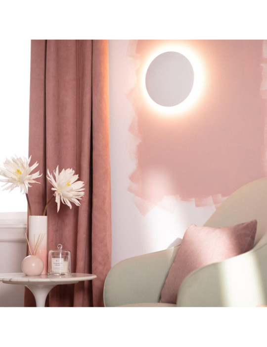 Applique Murale LED Aluminium Iris 18W Blanche