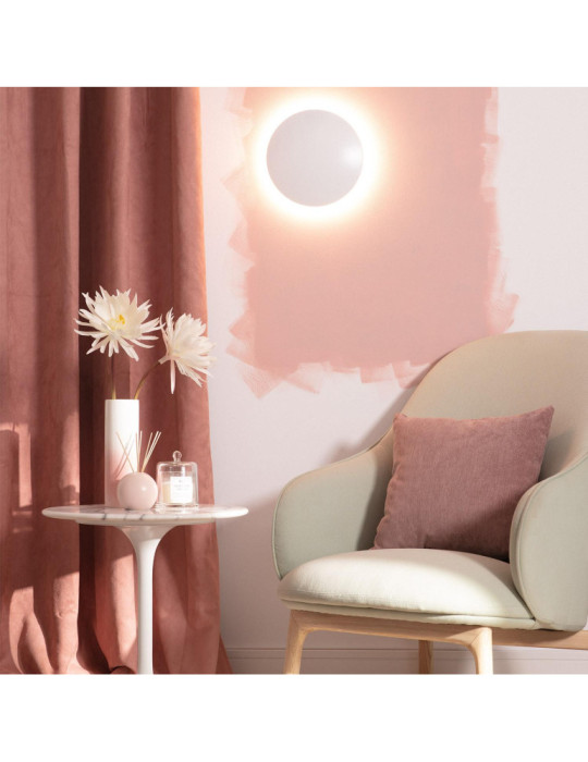 Applique Murale LED Aluminium Iris 18W Blanche