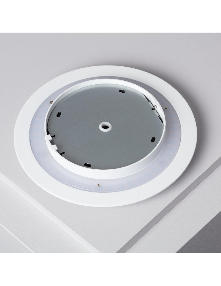 Applique Murale LED Aluminium Iris 18W Blanche