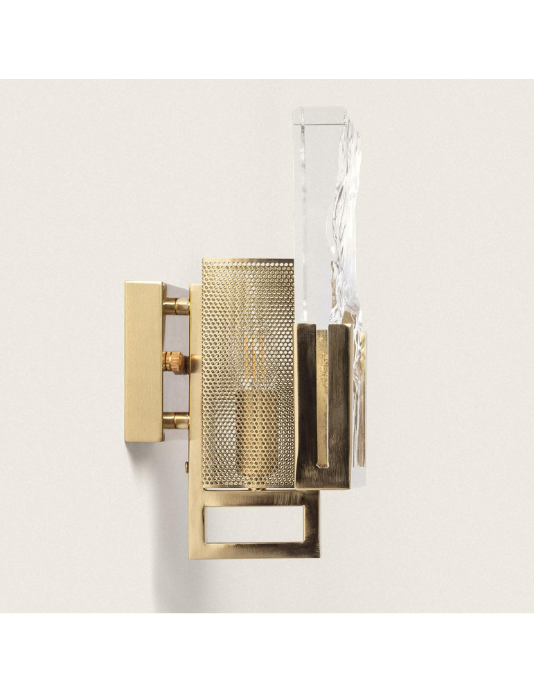 Applique Murale Métal et Verre Murtha