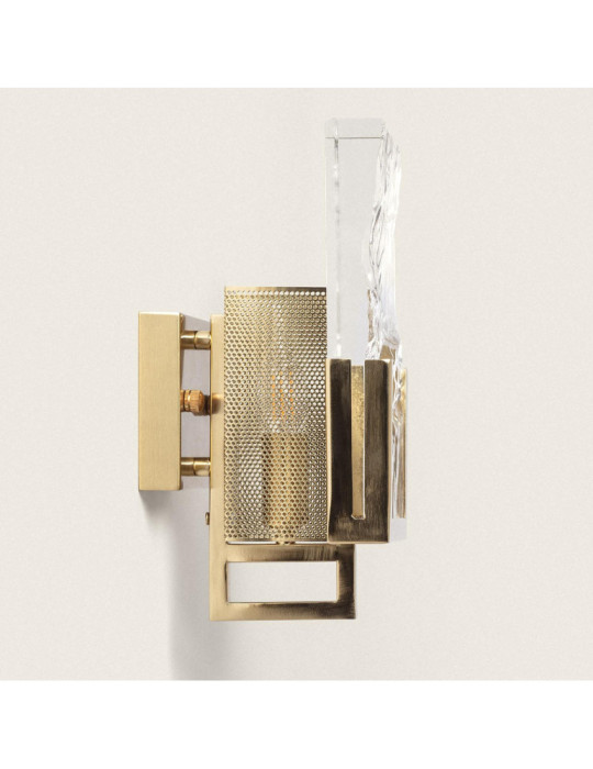 Applique Murale Métal et Verre Murtha