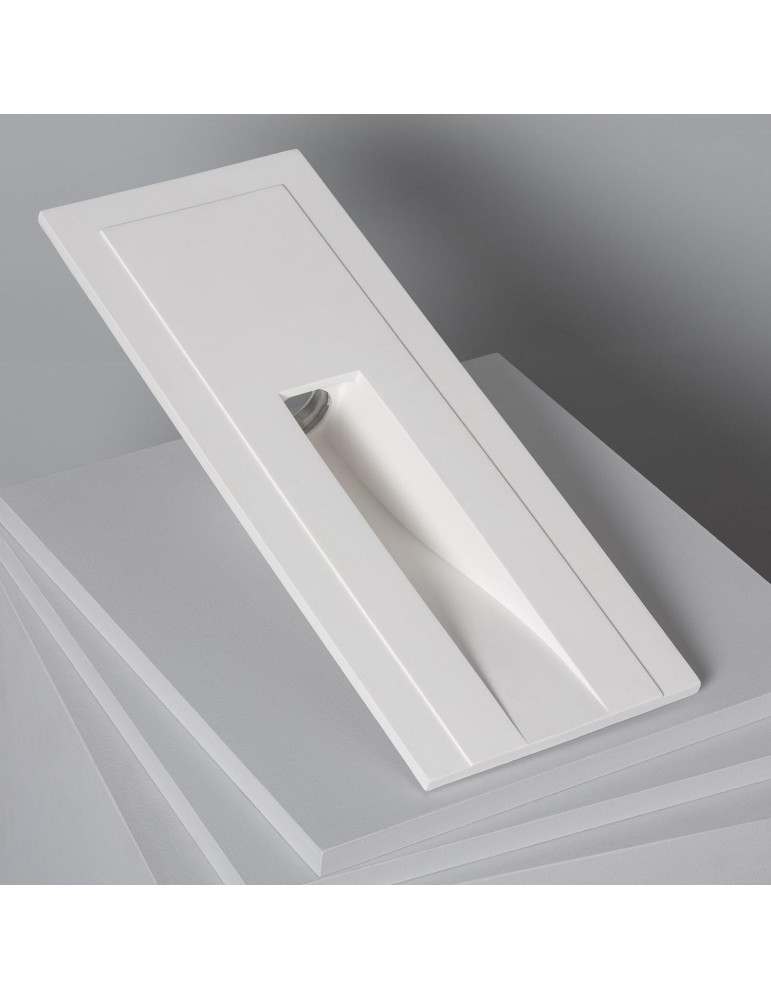 Applique Murale Intégration Plâtre/Pladur pour Ampoule LED GU10/GU5.3 Coupe 503x203 mm