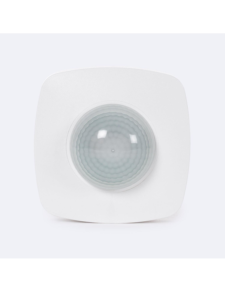 Détecteur de Mouvement blanc PIR 360º Spécial Couloirs avec telecommande.