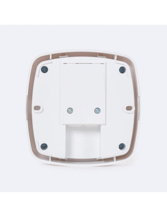 Détecteur de Mouvement blanc PIR 360º Spécial Couloirs avec telecommande.