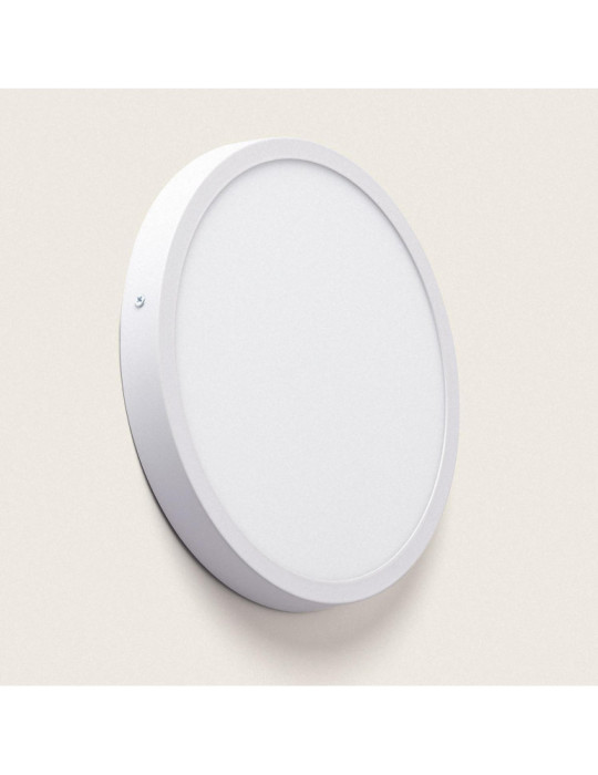 Plafonnier LED Rond 24W Extra-Plat CCT Sélectionnable Ø280 mm