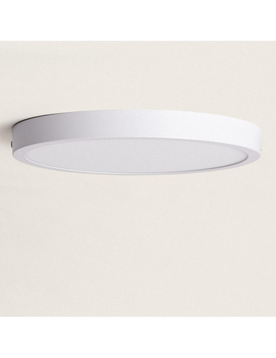 Plafonnier LED Rond 24W Extra-Plat CCT Sélectionnable Ø280 mm